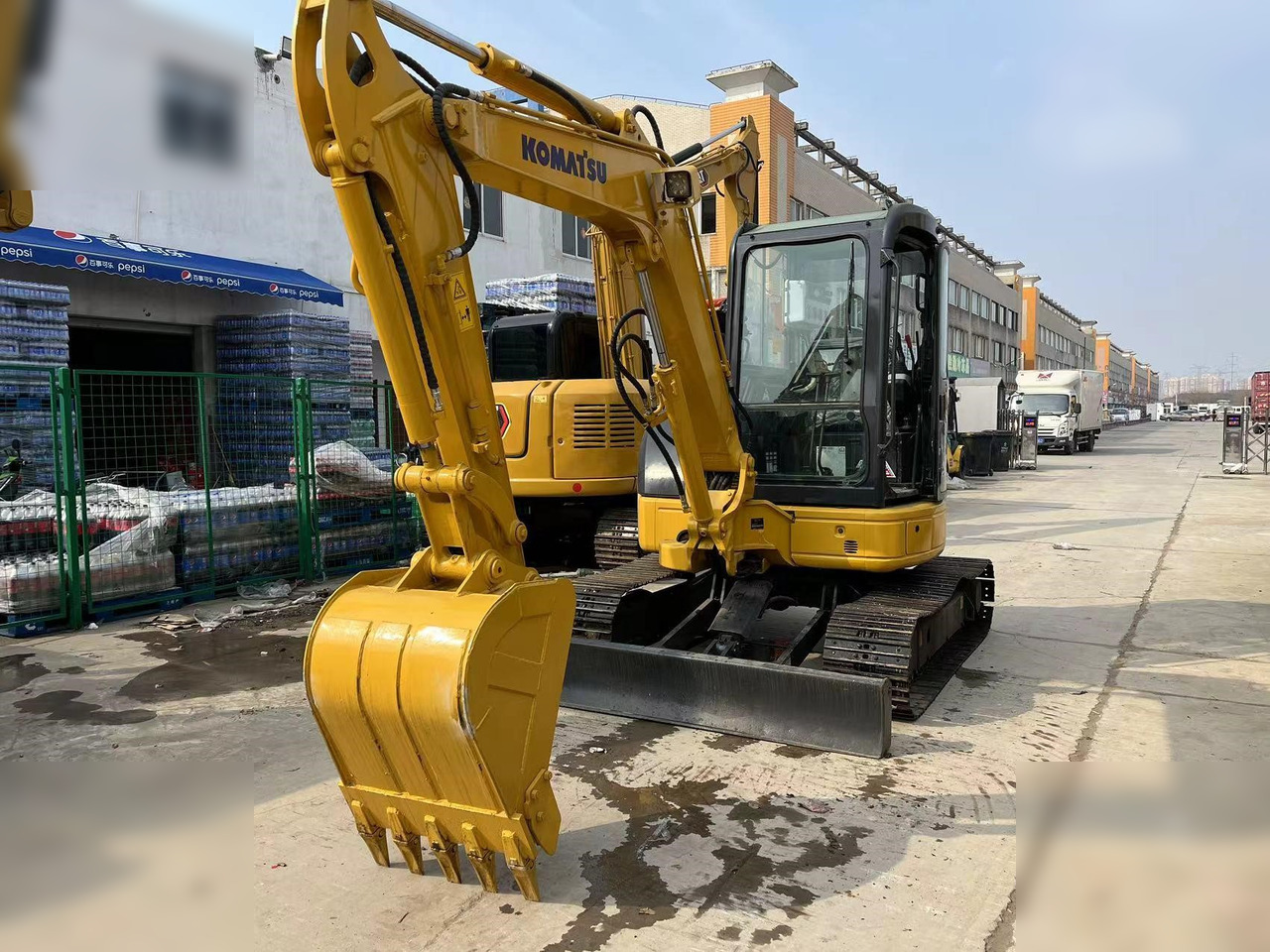 KOMATSU PC55MR-3 - Miniekskavaator: pilt 1 KOMATSU PC55MR-3 - Miniekskavaator: pilt 1