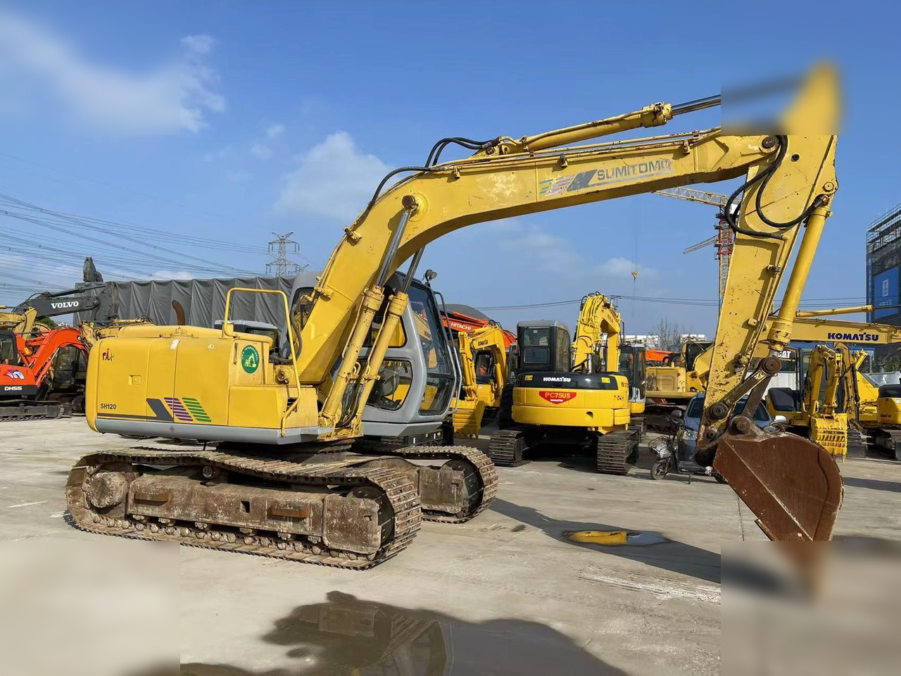 SUMITOMO SH120 - Lintekskavaator: pilt 2 SUMITOMO SH120 - Lintekskavaator: pilt 2