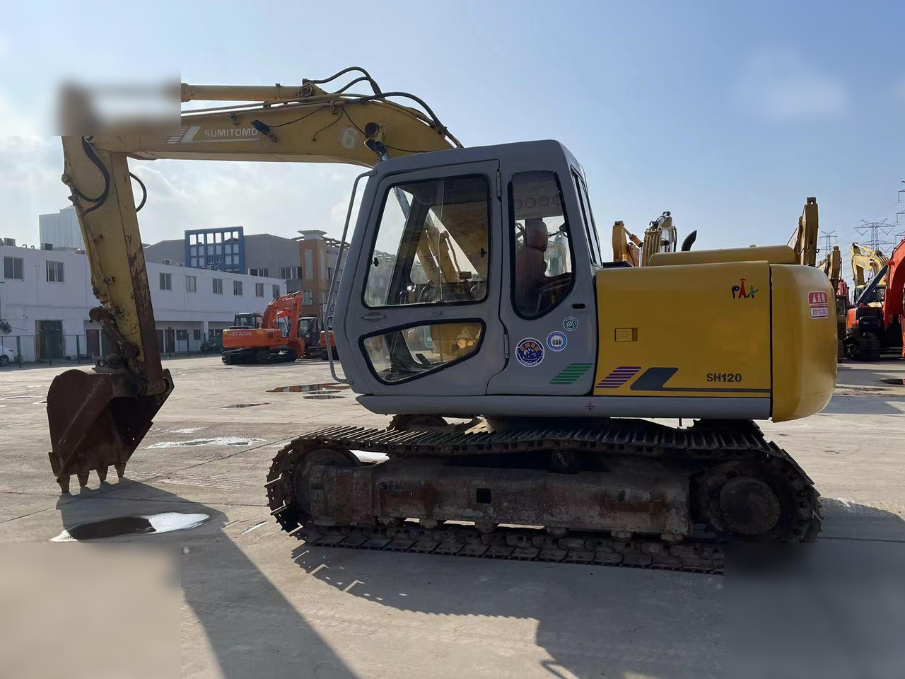 SUMITOMO SH120 - Lintekskavaator: pilt 5 SUMITOMO SH120 - Lintekskavaator: pilt 5