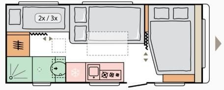 Adria Altea 60Y 552 PK*Fußboden-Temp*Eingangstür Fenst - Haagissuvila: pilt 5 Adria Altea 60Y 552 PK*Fußboden-Temp*Eingangstür Fenst - Haagissuvila: pilt 5