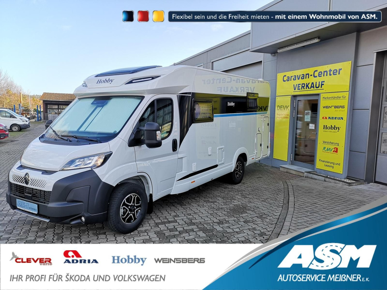 Hobby Ontour C 700 GQ 103 kW*CAMPERNET*LITHIUM*SOFORT* - Poolintegreeritud matkaauto: pilt 1 Hobby Ontour C 700 GQ 103 kW*CAMPERNET*LITHIUM*SOFORT* - Poolintegreeritud matkaauto: pilt 1