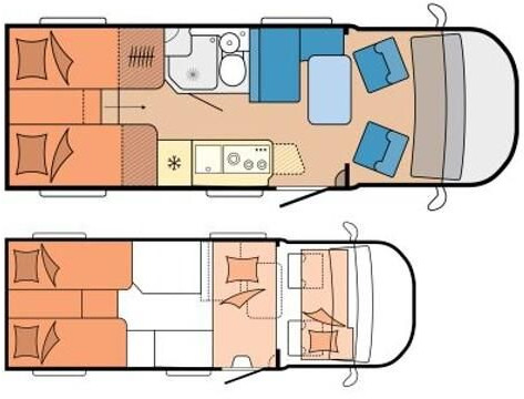Hobby Ontour C680 GE*AUTOMATIK*LITHIUM*MARKISE*SOFORT* - Poolintegreeritud matkaauto: pilt 3 Hobby Ontour C680 GE*AUTOMATIK*LITHIUM*MARKISE*SOFORT* - Poolintegreeritud matkaauto: pilt 3