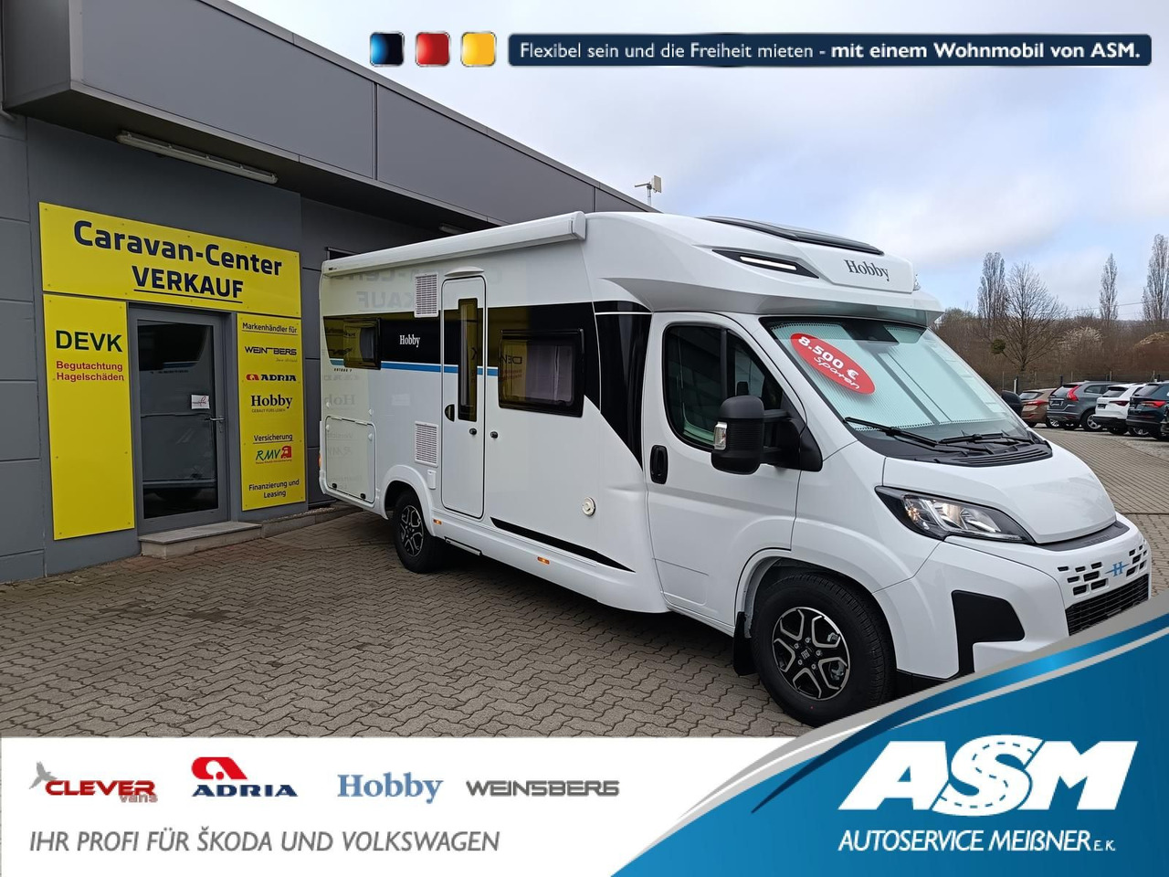Hobby Ontour T 700 FH*180PS*CAMPERNET*LITHIUM*MARKISE* - Poolintegreeritud matkaauto: pilt 1 Hobby Ontour T 700 FH*180PS*CAMPERNET*LITHIUM*MARKISE* - Poolintegreeritud matkaauto: pilt 1