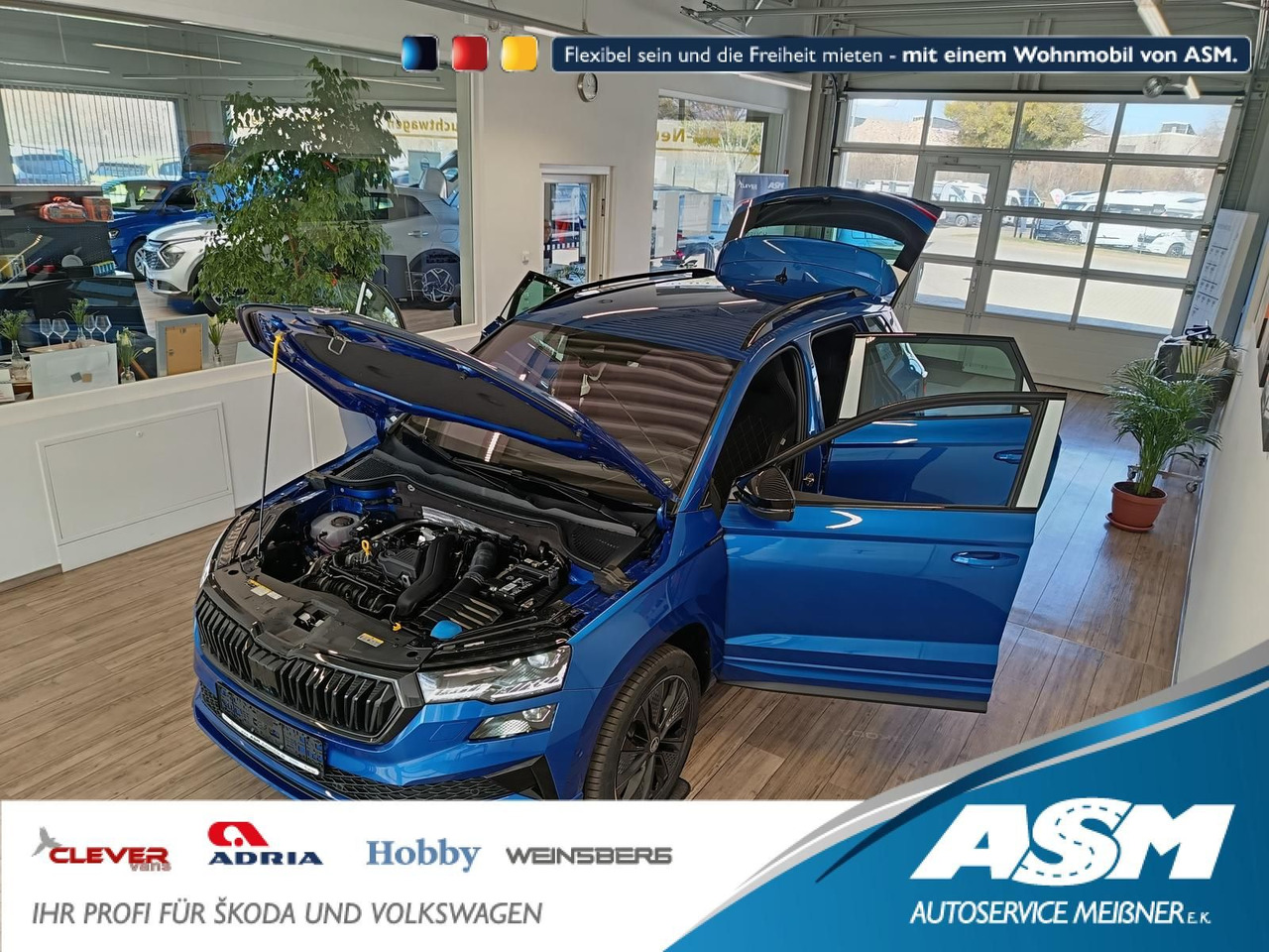 Skoda Karoq Sportline 1,5TSI DSG*AHK*360°*5J.GARANTIE* - Maastur: pilt 1 Skoda Karoq Sportline 1,5TSI DSG*AHK*360°*5J.GARANTIE* - Maastur: pilt 1