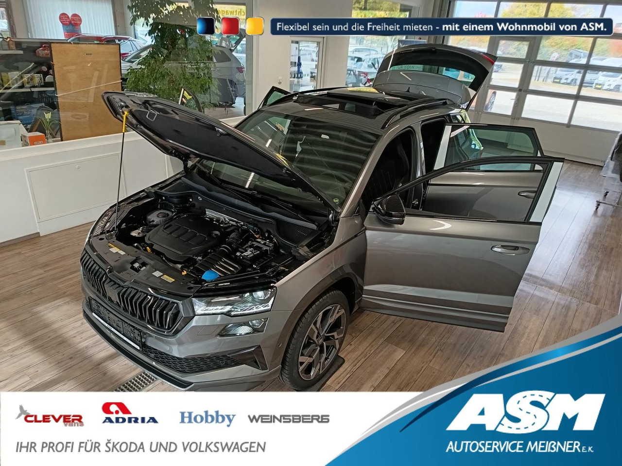 Skoda Karoq Sportline 2,0 TDI 4x4*AHK*PSD*STD.HZG*DCC* - Maastur: pilt 1 Skoda Karoq Sportline 2,0 TDI 4x4*AHK*PSD*STD.HZG*DCC* - Maastur: pilt 1
