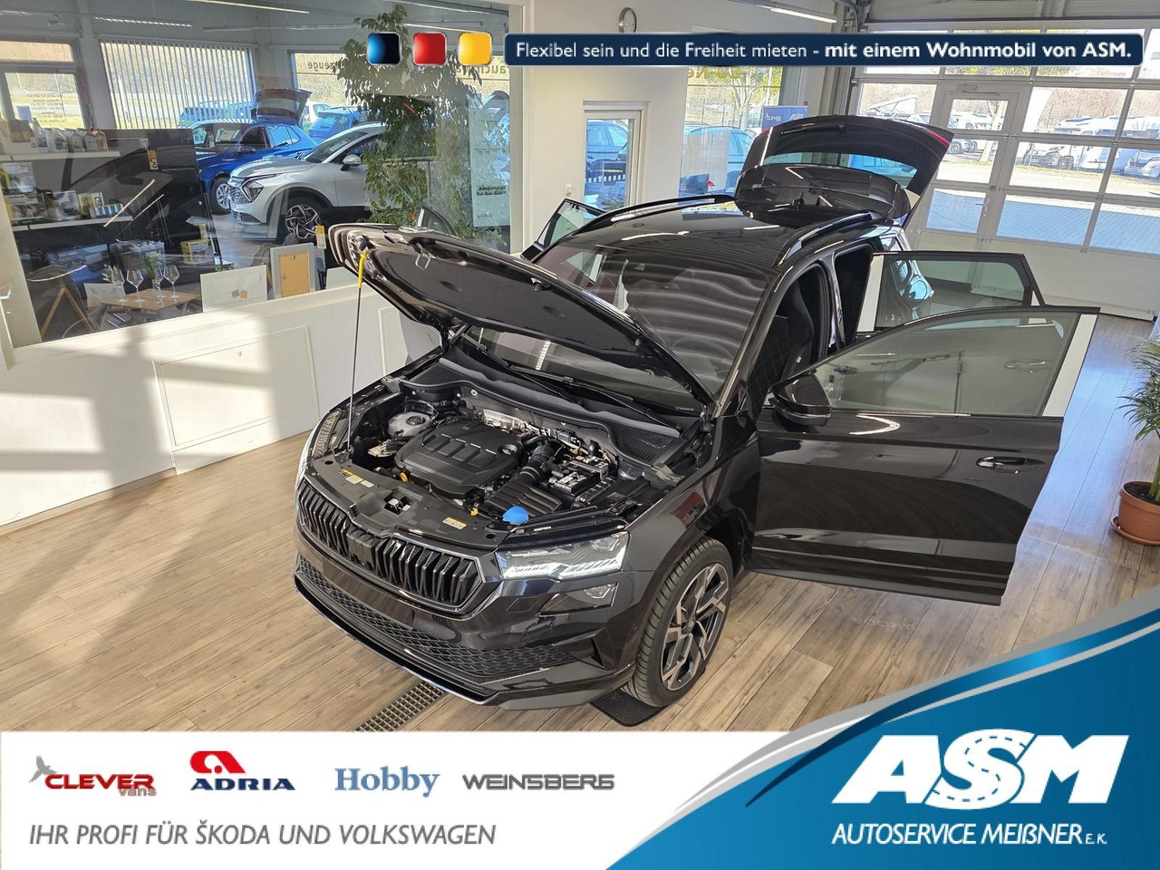 Skoda Karoq Sportline 2,0TDI DSG 4x4*PSD*AHK*360°*NAVI - Maastur: pilt 1 Skoda Karoq Sportline 2,0TDI DSG 4x4*PSD*AHK*360°*NAVI - Maastur: pilt 1