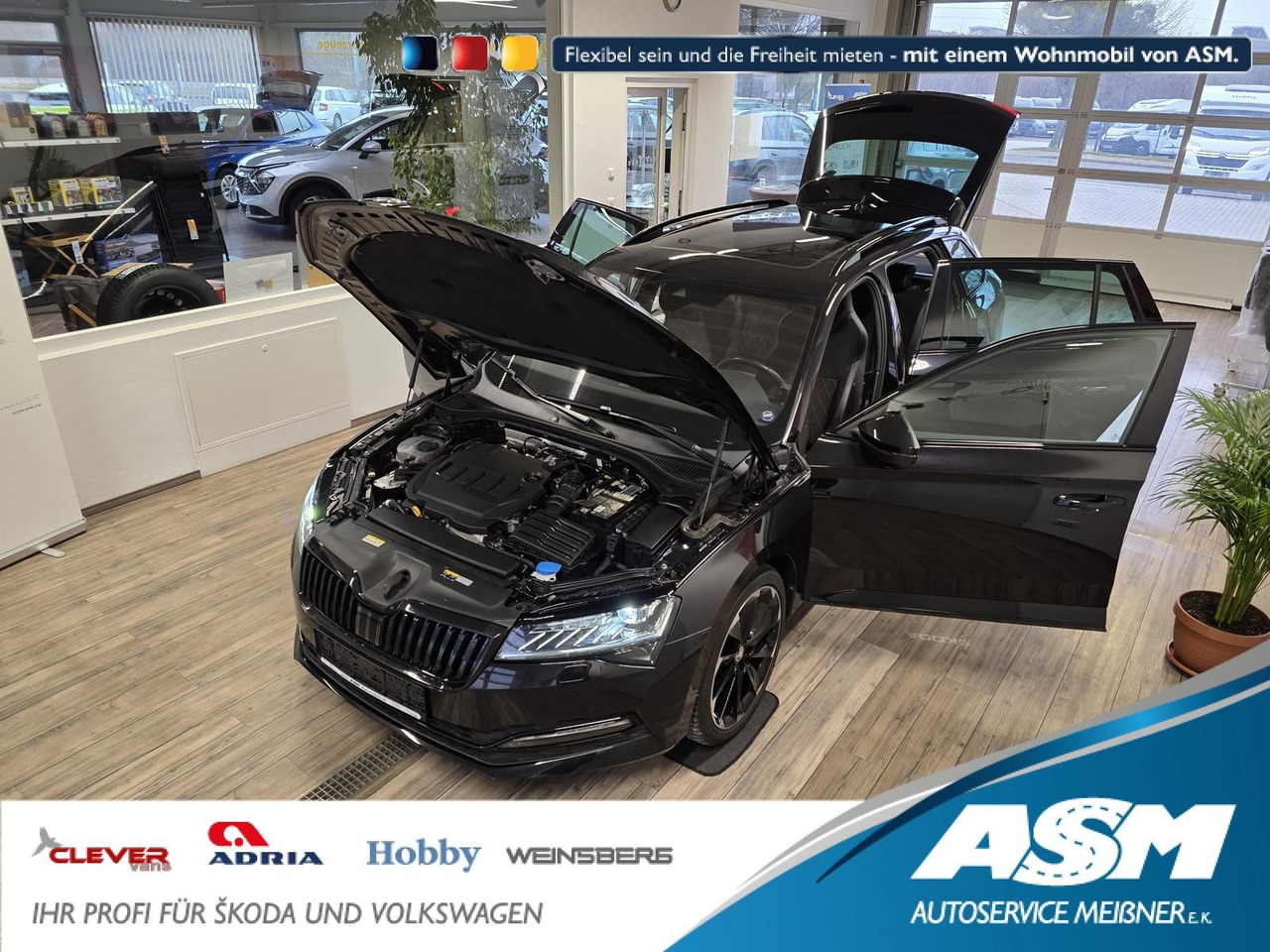 Skoda Superb Combi Sportline 2,0 TDI 4x4*PSD*360°*AHK* - Auto: pilt 1 Skoda Superb Combi Sportline 2,0 TDI 4x4*PSD*360°*AHK* - Auto: pilt 1