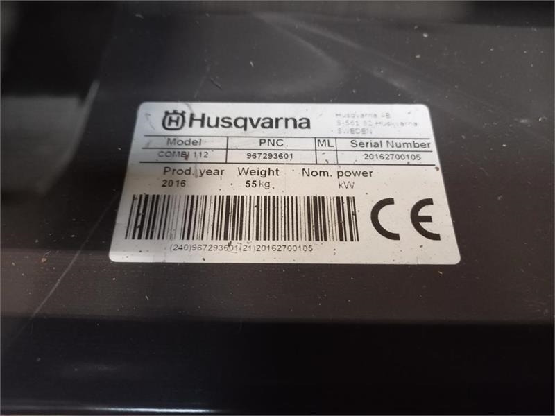 Husqvarna COMBI 112 P 524 - Muruniiduk: pilt 3 Husqvarna COMBI 112 P 524 - Muruniiduk: pilt 3
