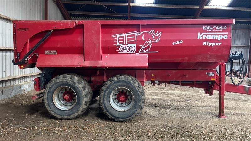Krampe SK 550 Entreprenørvogn med Hardox kasse SK 500 - Põllutöö tõstuk-järelhaagis/ Kallur: pilt 1 Krampe SK 550 Entreprenørvogn med Hardox kasse SK 500 - Põllutöö tõstuk-järelhaagis/ Kallur: pilt 1