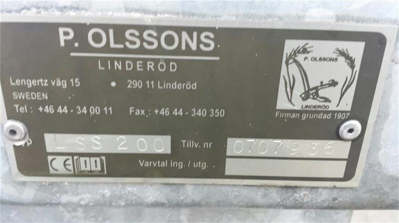 - - - P Olssons. LSS 200 - Liiva-/ Soolajaotur - Kommunaal-/ Erisõiduk: pilt 4 - - - P Olssons. LSS 200 - Liiva-/ Soolajaotur - Kommunaal-/ Erisõiduk: pilt 4