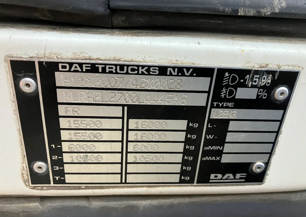 DAF Daf LF 16.250 chłodnia multi temperatura 16 palet liising DAF Daf LF 16.250 chłodnia multi temperatura 16 palet: pilt 6