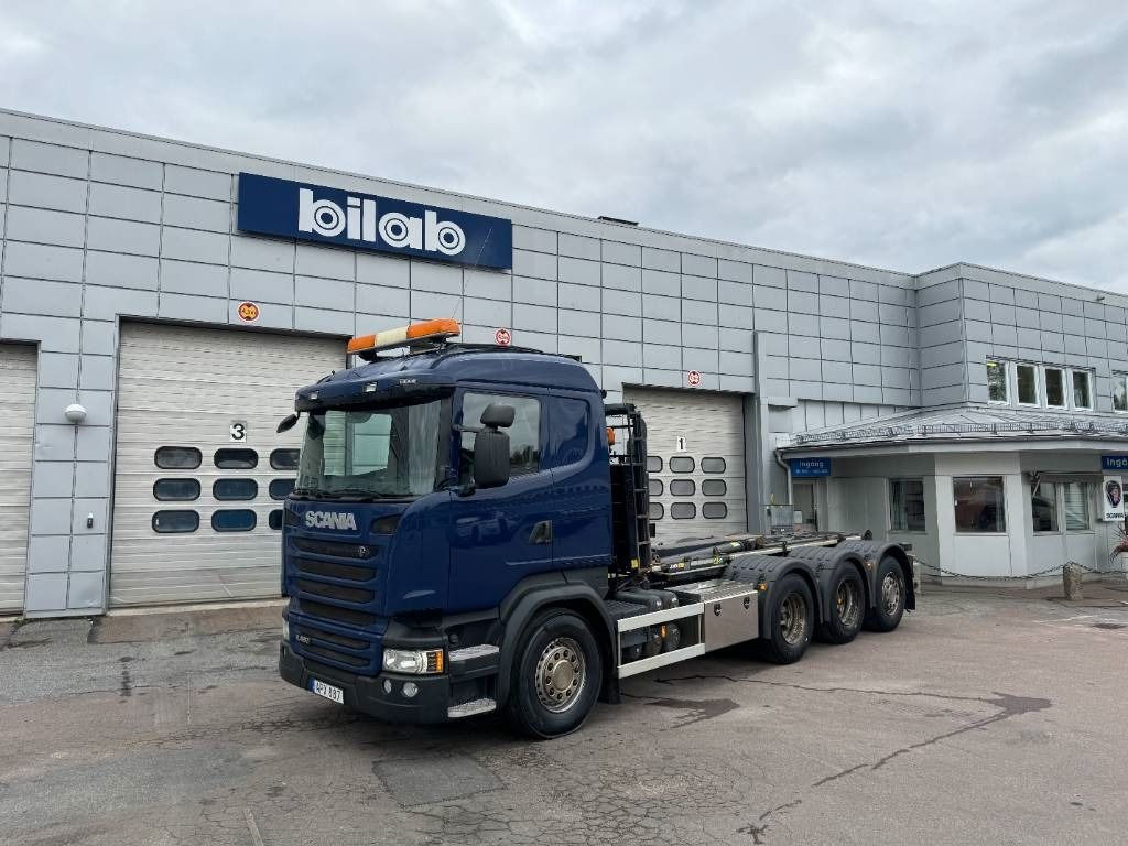 Scania R 490 8x4*4 Lastväxlare - Konkstõstukiga veoauto: pilt 1 Scania R 490 8x4*4 Lastväxlare - Konkstõstukiga veoauto: pilt 1
