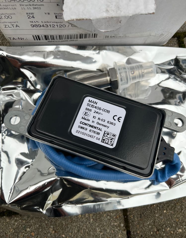 NOWY czujnik NOX MAN TGX TGS euro 6 sensor - Väljalaskesüsteem - Veoauto: pilt 2 NOWY czujnik NOX MAN TGX TGS euro 6 sensor - Väljalaskesüsteem - Veoauto: pilt 2