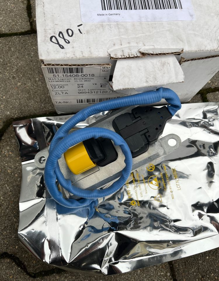 NOWY czujnik NOX MAN TGX TGS euro 6 sensor - Väljalaskesüsteem - Veoauto: pilt 3 NOWY czujnik NOX MAN TGX TGS euro 6 sensor - Väljalaskesüsteem - Veoauto: pilt 3