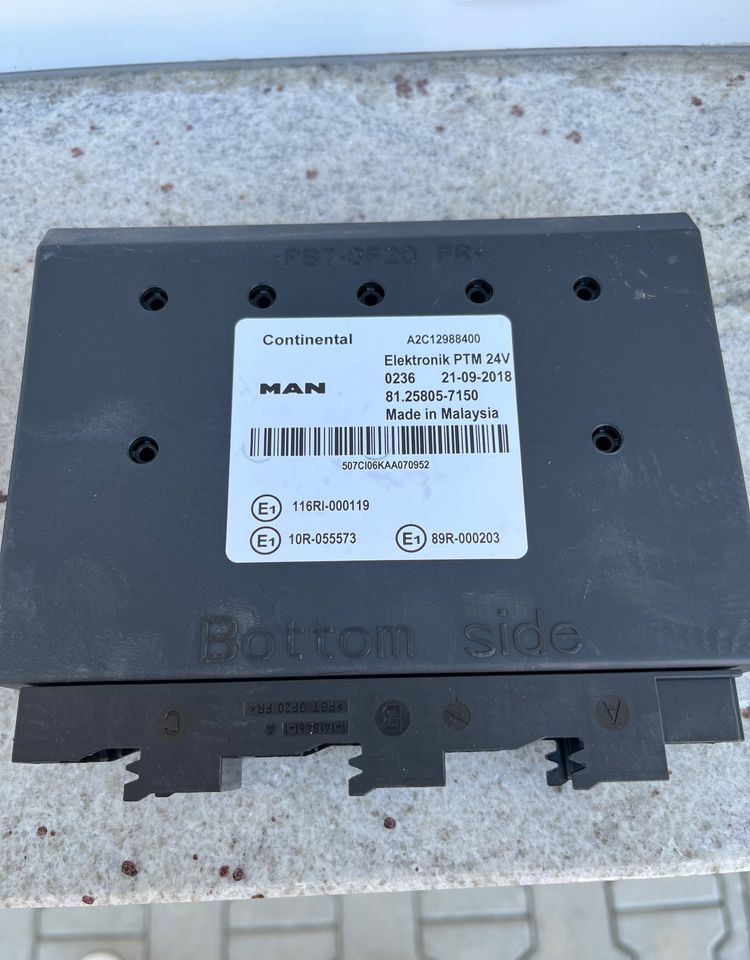 Sterownik PTM MAN TGX TGS euro 6 komputer - Elektrisüsteem - Veoauto: pilt 1 Sterownik PTM MAN TGX TGS euro 6 komputer - Elektrisüsteem - Veoauto: pilt 1