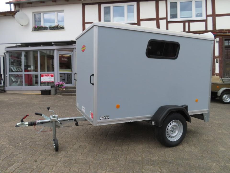 Böckmann KT 2513/135 PKW-Anhänger Kofferanhänger Fenster 100km/h - Furgoonjärelhaagis: pilt 1 Böckmann KT 2513/135 PKW-Anhänger Kofferanhänger Fenster 100km/h - Furgoonjärelhaagis: pilt 1