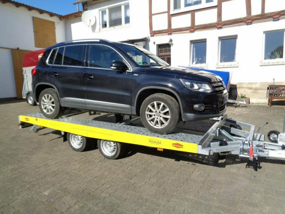 Böckmann PKW-Anhänger, Autotransporter, 3,0to. kippbar, 100 km/h - Treiler järelhaagis: pilt 1 Böckmann PKW-Anhänger, Autotransporter, 3,0to. kippbar, 100 km/h - Treiler järelhaagis: pilt 1