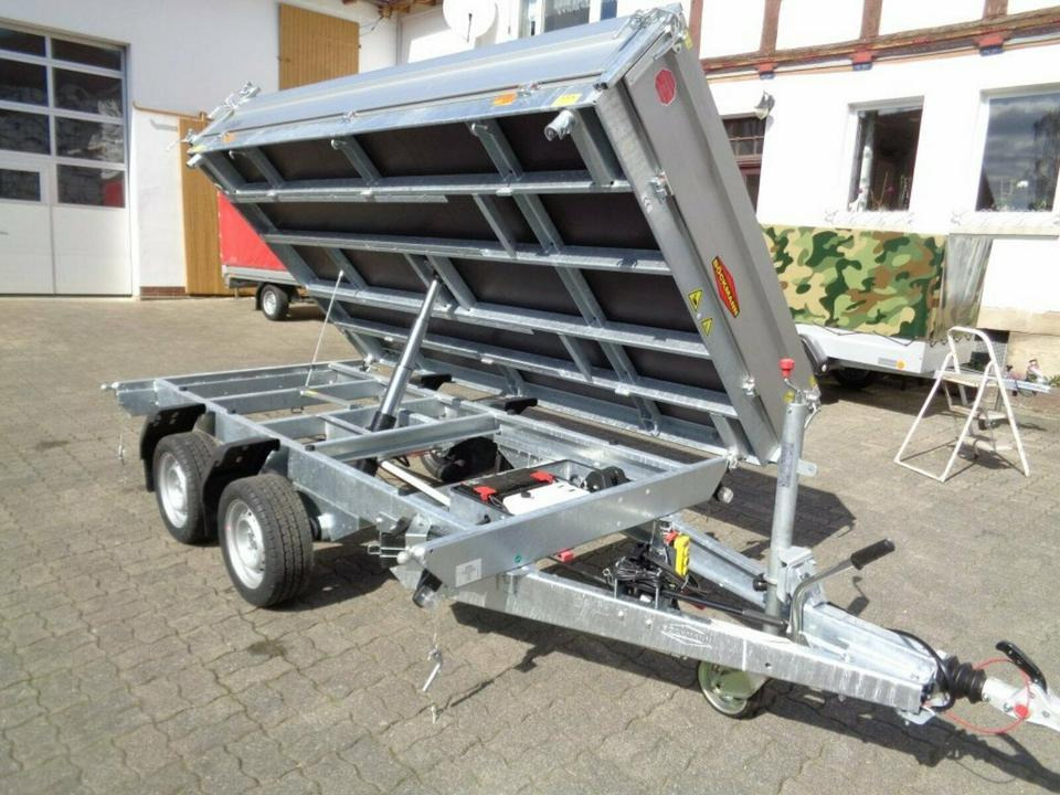 Böckmann PKW-Anhänger Elektro-Dreiseitenkipper, 3,0 to - Kalluri järelhaagis: pilt 1 Böckmann PKW-Anhänger Elektro-Dreiseitenkipper, 3,0 to - Kalluri järelhaagis: pilt 1