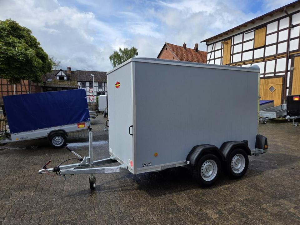 Kofferanhänger PKW-Anhänger Böckmann KT 3015/27 MF Rampe/Tür 2,7t - Furgoonjärelhaagis: pilt 1 Kofferanhänger PKW-Anhänger Böckmann KT 3015/27 MF Rampe/Tür 2,7t - Furgoonjärelhaagis: pilt 1