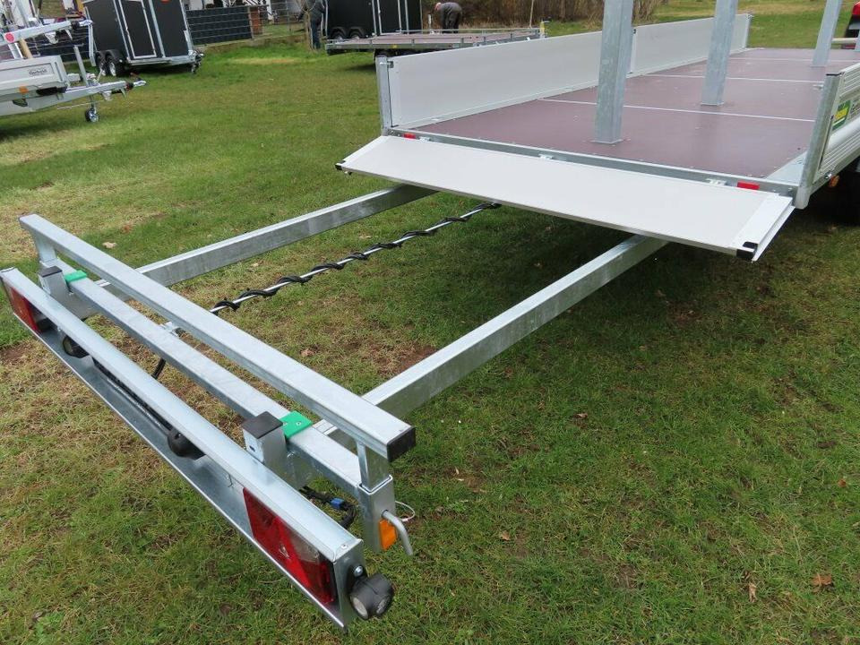 Langmaterialanhänger Unsinn LM 3554-14-2040 Deichsel ausziehbar - Platvormhaagis/ Madelhaagis: pilt 5 Langmaterialanhänger Unsinn LM 3554-14-2040 Deichsel ausziehbar - Platvormhaagis/ Madelhaagis: pilt 5