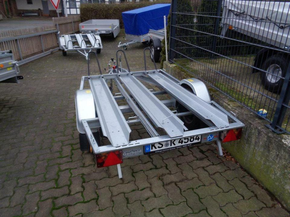 PKW Anhänger, Motoradtransporter, Motorrad Enduro Cross 100 km/h - Mootorratta haagis: pilt 3 PKW Anhänger, Motoradtransporter, Motorrad Enduro Cross 100 km/h - Mootorratta haagis: pilt 3