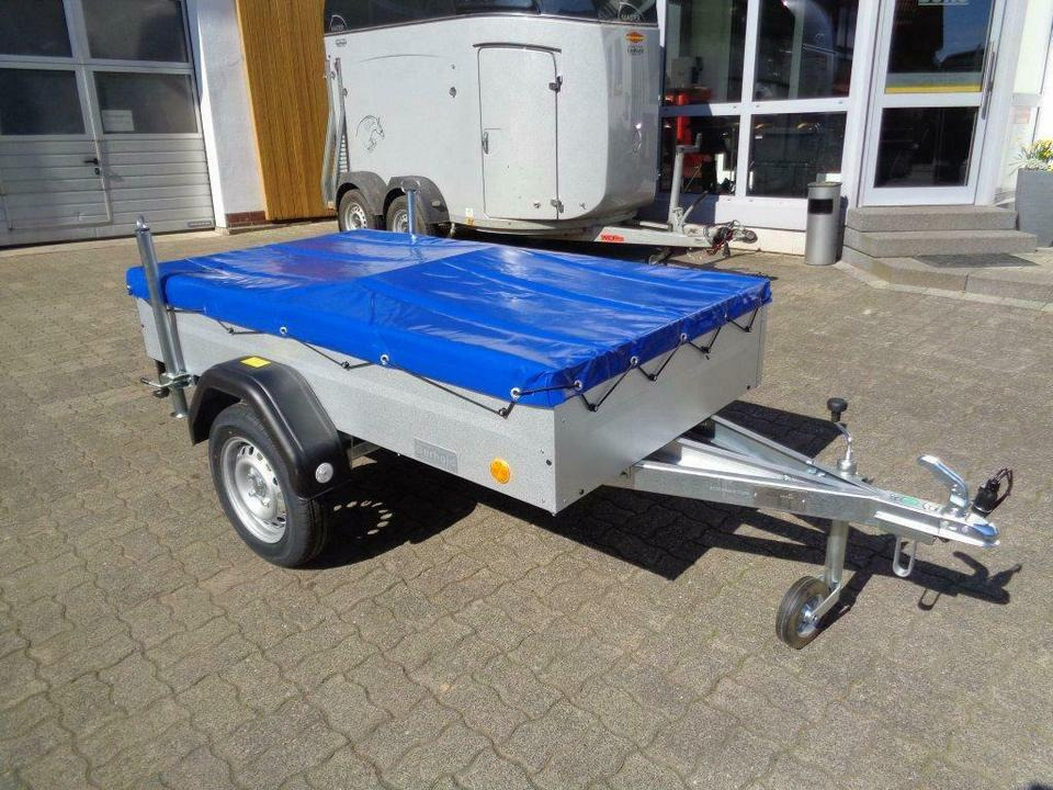 TPV PKW-Anhänger 750 kg Flachplane Stützen - Auto järelhaagis: pilt 2 TPV PKW-Anhänger 750 kg Flachplane Stützen - Auto järelhaagis: pilt 2