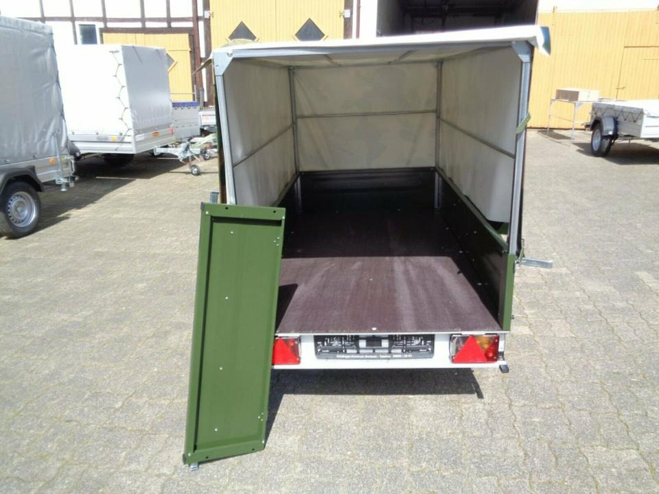 Auto järelhaagis TPV PKW-Anhänger Plane und Spriegel 750 kg, Camouflage: pilt 8