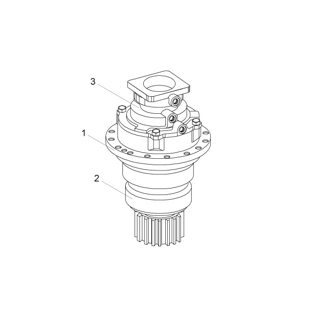 Sennebogen ZF DR250 053017 and ZF DR350 250184 slewing gear - Pöördemootor - Jäätme-/ Tööstuslik käitleja: pilt 1 Sennebogen ZF DR250 053017 and ZF DR350 250184 slewing gear - Pöördemootor - Jäätme-/ Tööstuslik käitleja: pilt 1