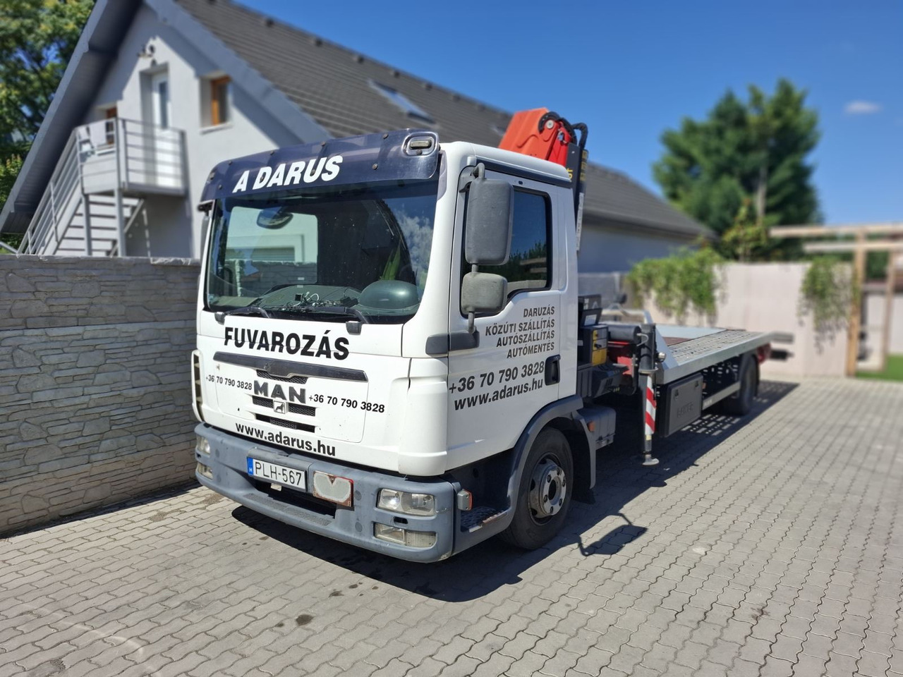 MAN TGL 12.250 4x2 BL - Treilerveoauto, Kraanaga veoauto: pilt 1 MAN TGL 12.250 4x2 BL - Treilerveoauto, Kraanaga veoauto: pilt 1