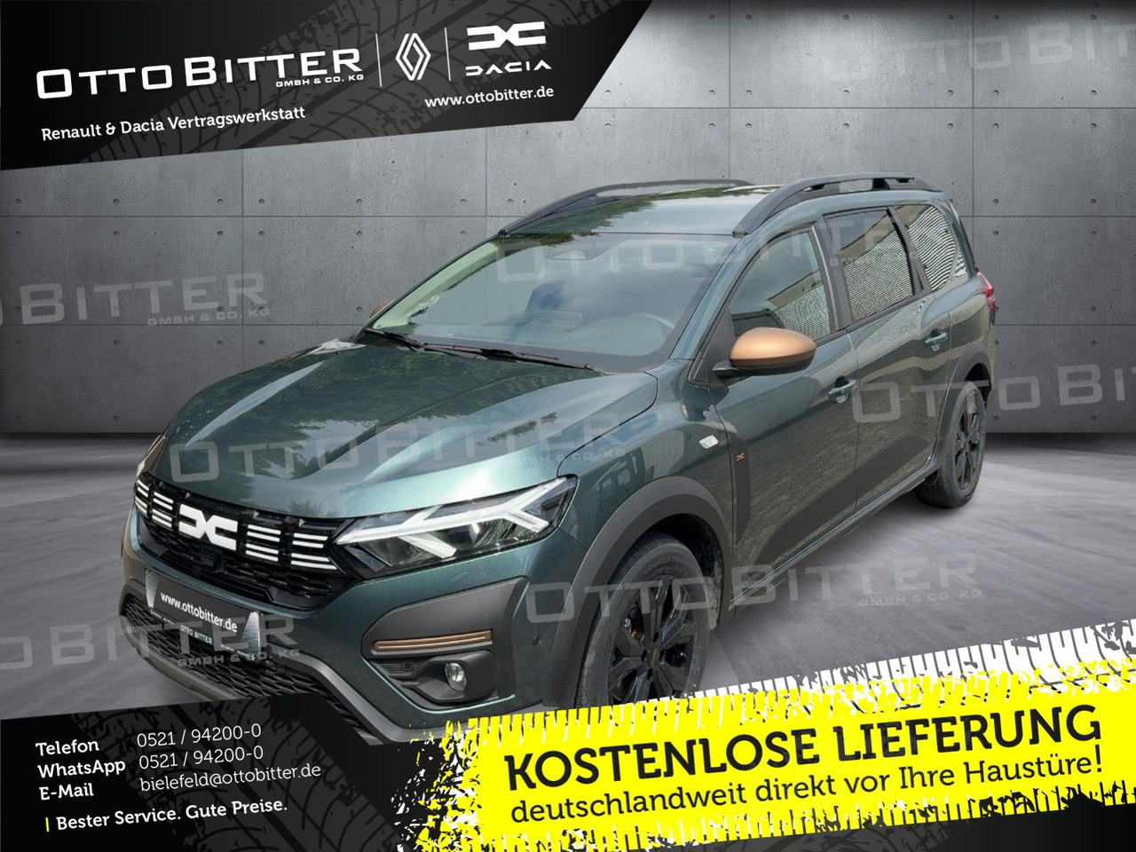 Dacia Jogger Extreme+ ECO-G 100 7-Sitzer FLÜSSIGGAS - Auto: pilt 1 Dacia Jogger Extreme+ ECO-G 100 7-Sitzer FLÜSSIGGAS - Auto: pilt 1
