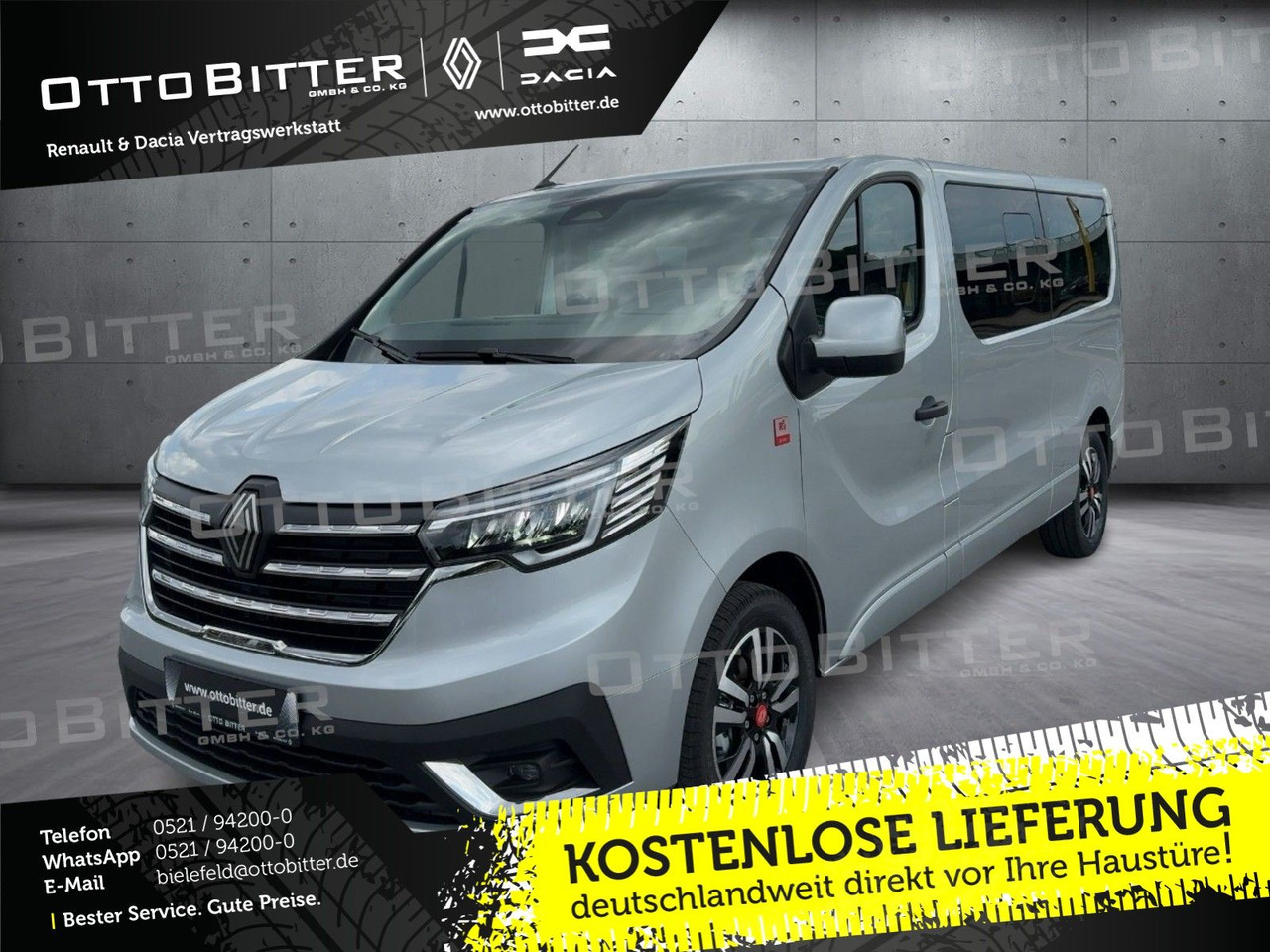 Renault Trafic Grand RED EDITION L2H1 dCi150 9-SITZE ALU - Mikrobuss: pilt 1 Renault Trafic Grand RED EDITION L2H1 dCi150 9-SITZE ALU - Mikrobuss: pilt 1