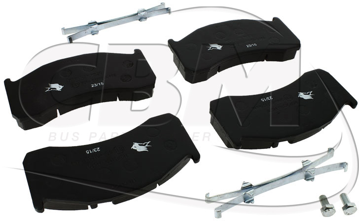 MERITOR BRAKE PAD KIT - TIMKEN BOSCH (SET1040900SA | SET1040 | 0986015670) - Piduriklotsid - Buss: pilt 1 MERITOR BRAKE PAD KIT - TIMKEN BOSCH (SET1040900SA | SET1040 | 0986015670) - Piduriklotsid - Buss: pilt 1