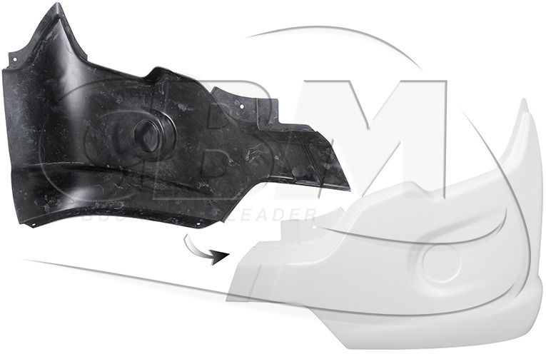 SCANIA BUMPER FRONT LH SCANIA - MERITOR FEBI (LRG536 | 11947) - Kaitseraud - Buss: pilt 1 SCANIA BUMPER FRONT LH SCANIA - MERITOR FEBI (LRG536 | 11947) - Kaitseraud - Buss: pilt 1