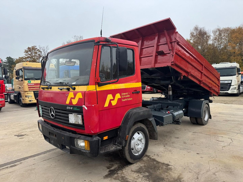Mercedes-Benz SK 814 (FULL STEEL SUSPENSION / MANUAL GEARBOX / 3-SIDE TIPPER) - Kallurauto: pilt 1 Mercedes-Benz SK 814 (FULL STEEL SUSPENSION / MANUAL GEARBOX / 3-SIDE TIPPER) - Kallurauto: pilt 1