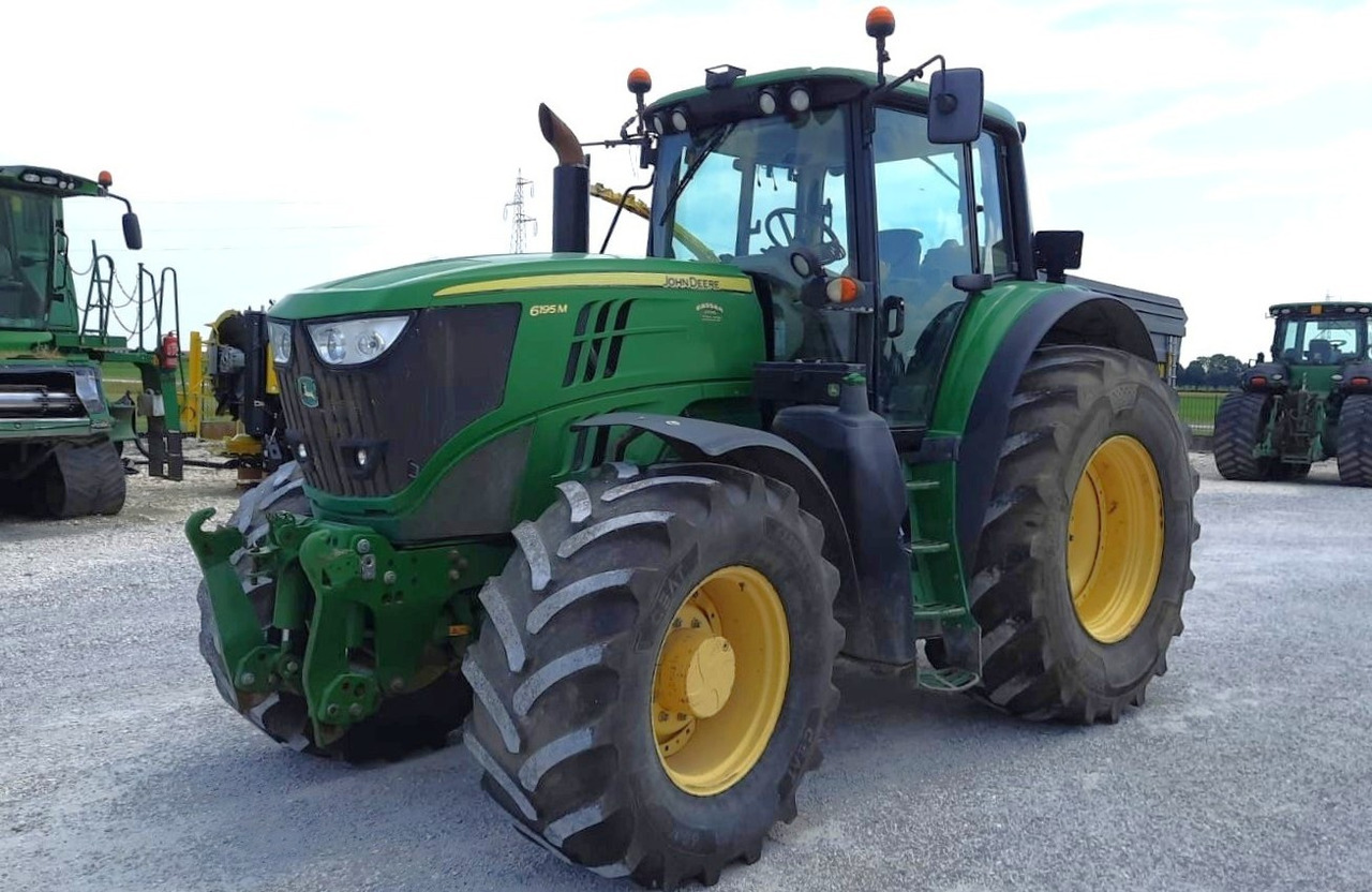JOHN DEERE 6195 M - Traktor: pilt 1 JOHN DEERE 6195 M - Traktor: pilt 1