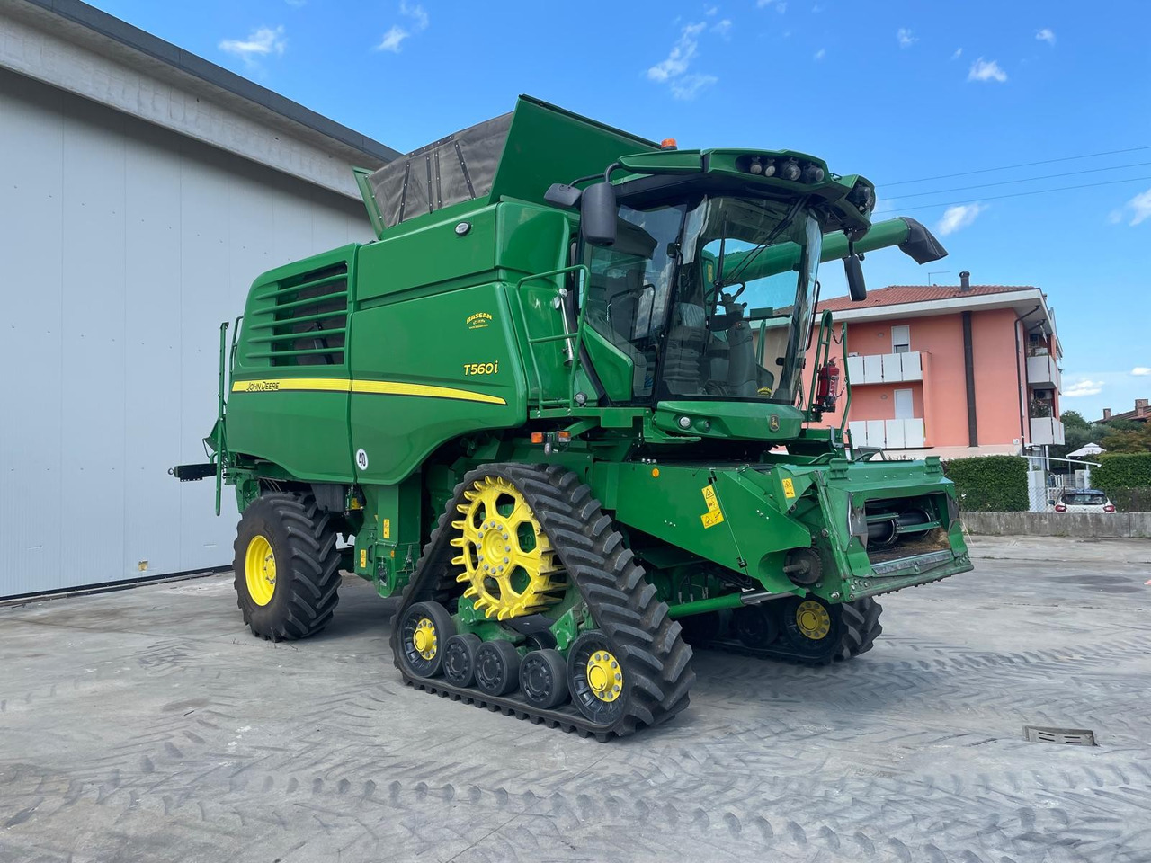 JOHN DEERE MIETITREBBIA T 560 - Kombain: pilt 3 JOHN DEERE MIETITREBBIA T 560 - Kombain: pilt 3