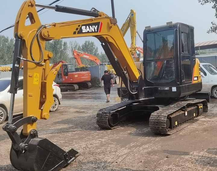 China Brand Used Sany Sy60c Mini Excavator 6ton Crawler Earth Digger Machine for Sale - Lintekskavaator: pilt 2 China Brand Used Sany Sy60c Mini Excavator 6ton Crawler Earth Digger Machine for Sale - Lintekskavaator: pilt 2
