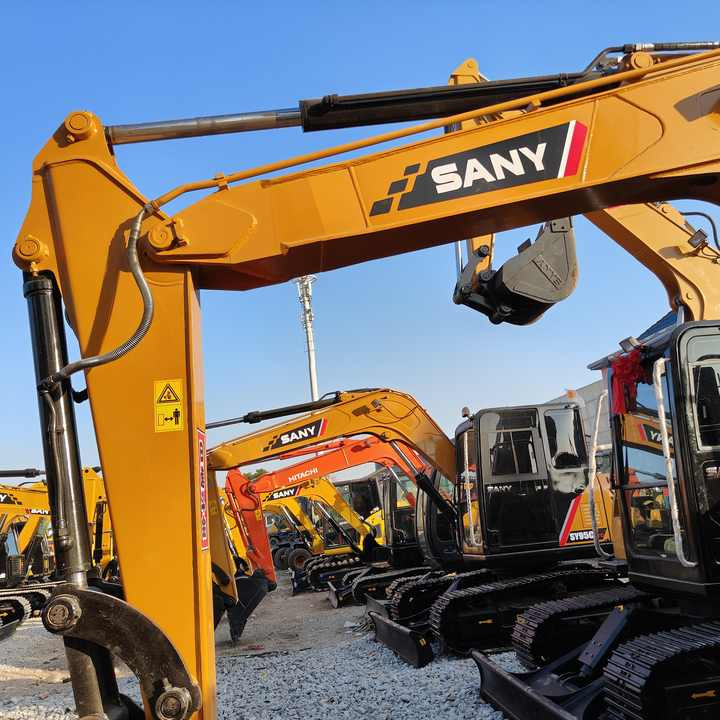 China Brand Used Sany Sy95c Mini Excavator 6ton Crawler Earth Digger Machine for Sale - Lintekskavaator: pilt 1 China Brand Used Sany Sy95c Mini Excavator 6ton Crawler Earth Digger Machine for Sale - Lintekskavaator: pilt 1
