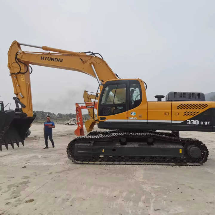 Heavy Construction Equipment Crawler Excavator HYUNDAI R330 Used Machine for Sale - Lintekskavaator: pilt 1 Heavy Construction Equipment Crawler Excavator HYUNDAI R330 Used Machine for Sale - Lintekskavaator: pilt 1