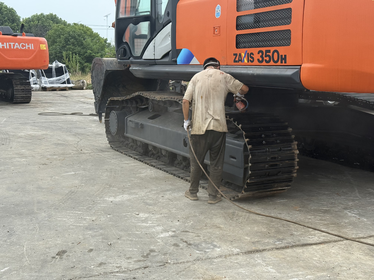 Lintekskavaator Hitachi used hitachi 350-5g: pilt 7