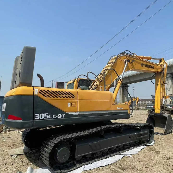 Lintekskavaator Hyundai Digger 305LC-9T Second Hand Korea Made High Performance Machine Hyundai Excavator for Sale: pilt 6