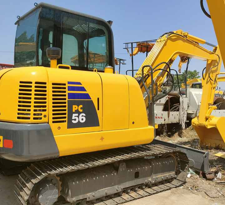 Used Komatsu PC56 Mini Excavator-Affordable,Durable,Reliable,Compact,and Efficient Construction Machinery - Ekskavaator: pilt 1 Used Komatsu PC56 Mini Excavator-Affordable,Durable,Reliable,Compact,and Efficient Construction Machinery - Ekskavaator: pilt 1