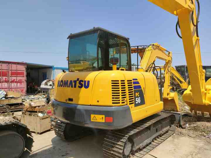 Used Komatsu PC56 Mini Excavator-Affordable,Durable,Reliable,Compact,and Efficient Construction Machinery - Ekskavaator: pilt 3 Used Komatsu PC56 Mini Excavator-Affordable,Durable,Reliable,Compact,and Efficient Construction Machinery - Ekskavaator: pilt 3