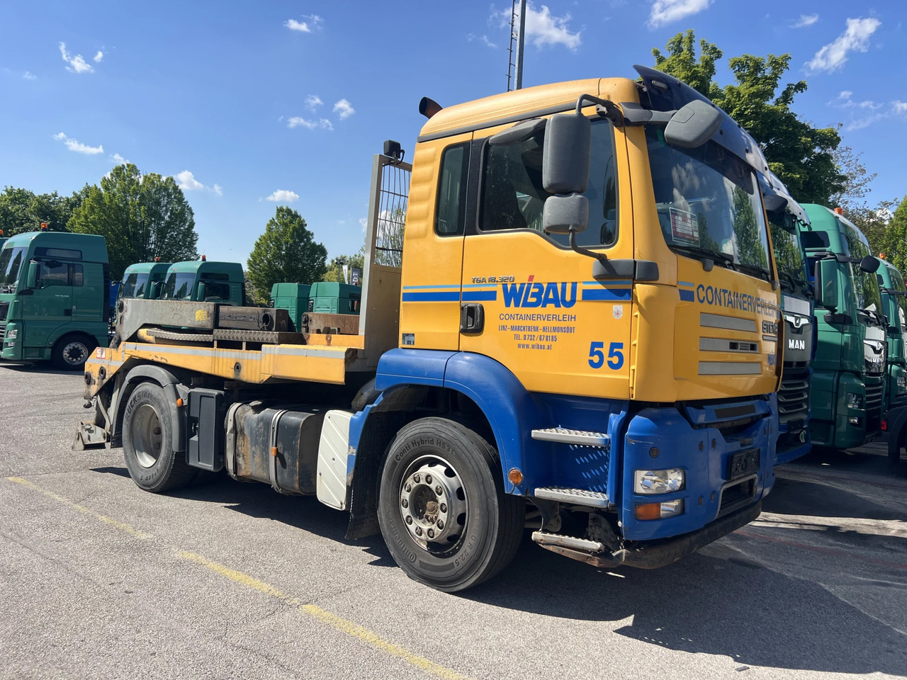 Man Tga 18.320, Контейноровоз, Нов внос - Nöörtõstukiga veoauto: pilt 5 Man Tga 18.320, Контейноровоз, Нов внос - Nöörtõstukiga veoauto: pilt 5