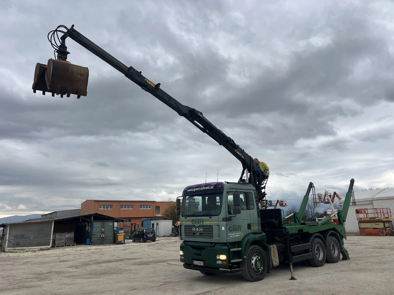 Man Tga 6х4, Кран-Z, Мултилифт - Nöörtõstukiga veoauto, Kraanaga veoauto: pilt 2 Man Tga 6х4, Кран-Z, Мултилифт - Nöörtõstukiga veoauto, Kraanaga veoauto: pilt 2