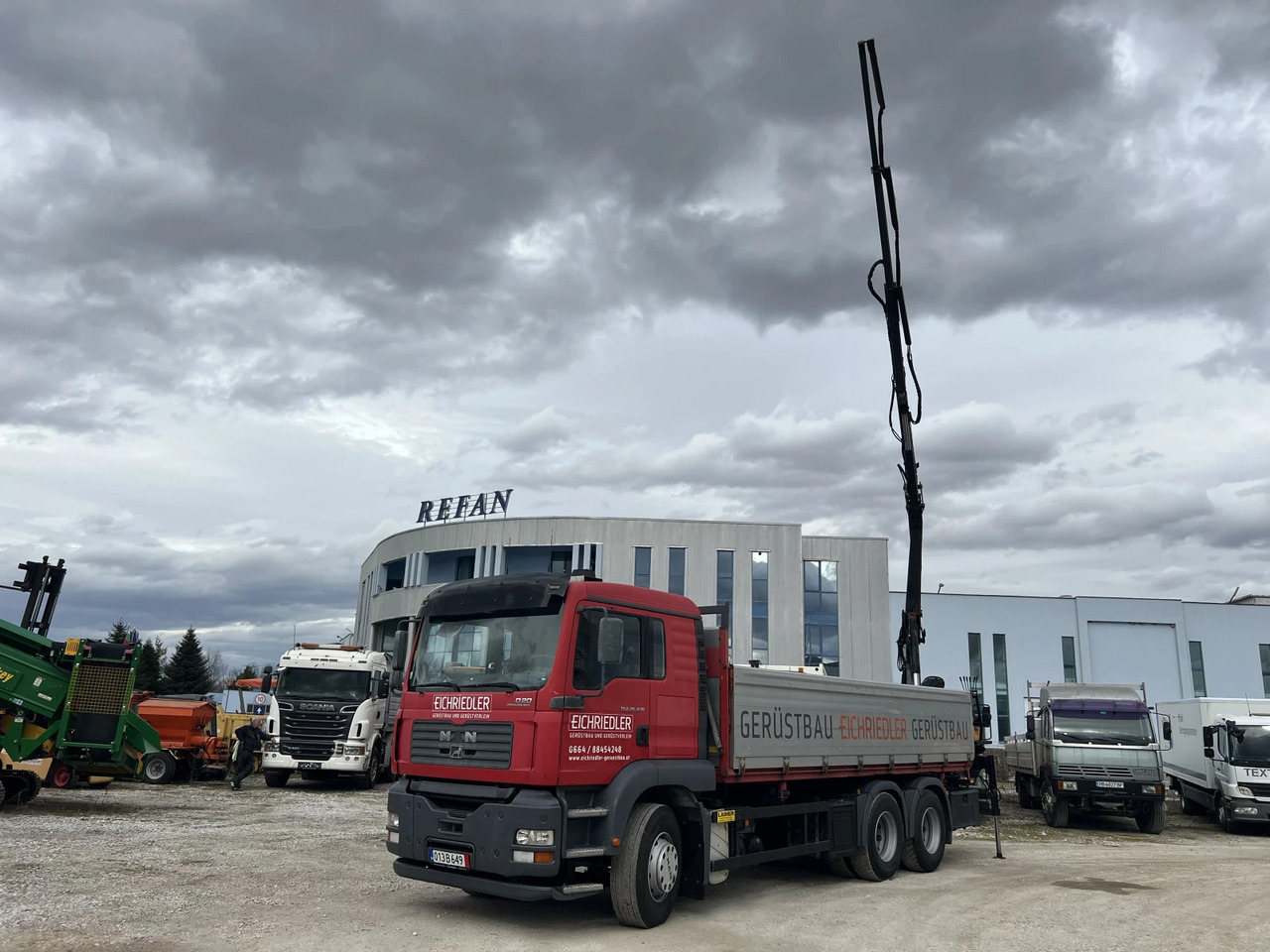Man Tga 6х4, Самосвал с Кран - Kallurauto, Kraanaga veoauto: pilt 3 Man Tga 6х4, Самосвал с Кран - Kallurauto, Kraanaga veoauto: pilt 3