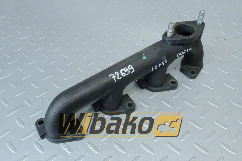 Exhaust manifold for engine Kubota V2403 15401-12310 - Väljalaskekollektor - Ehitusmasinad: pilt 1 Exhaust manifold for engine Kubota V2403 15401-12310 - Väljalaskekollektor - Ehitusmasinad: pilt 1