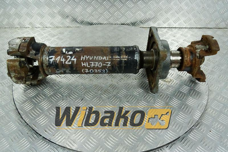 Wał pędny kardan for loader Hyundai HL770-7 - Veovõll - Ehitusmasinad: pilt 1 Wał pędny kardan for loader Hyundai HL770-7 - Veovõll - Ehitusmasinad: pilt 1