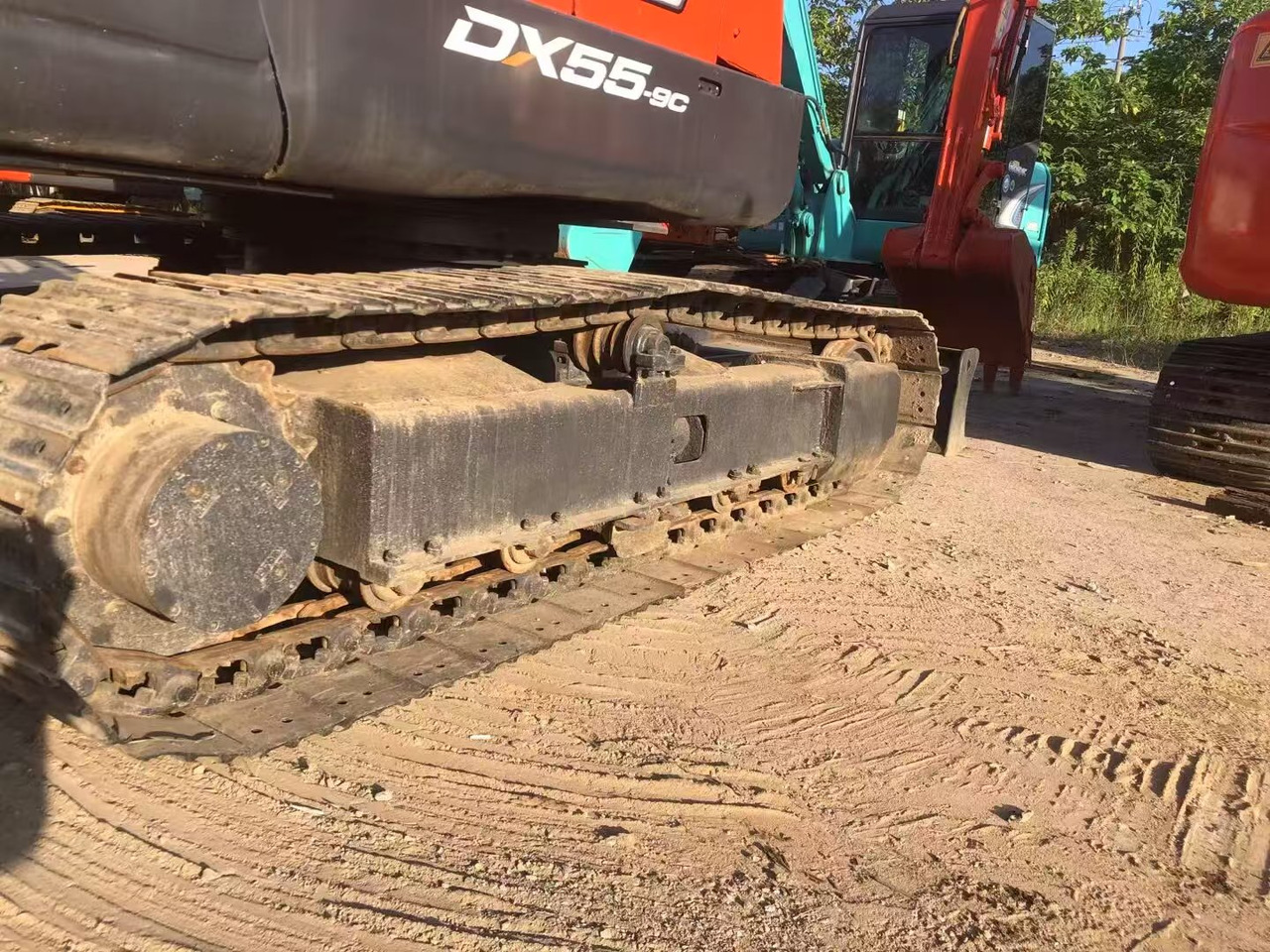 DOOSAN 55-9c - Miniekskavaator: pilt 4 DOOSAN 55-9c - Miniekskavaator: pilt 4