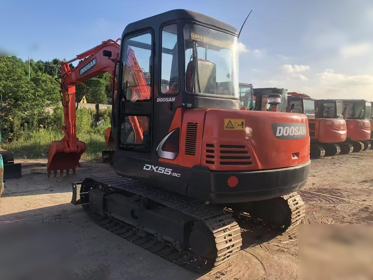 DOOSAN DH55-V - Miniekskavaator: pilt 3 DOOSAN DH55-V - Miniekskavaator: pilt 3